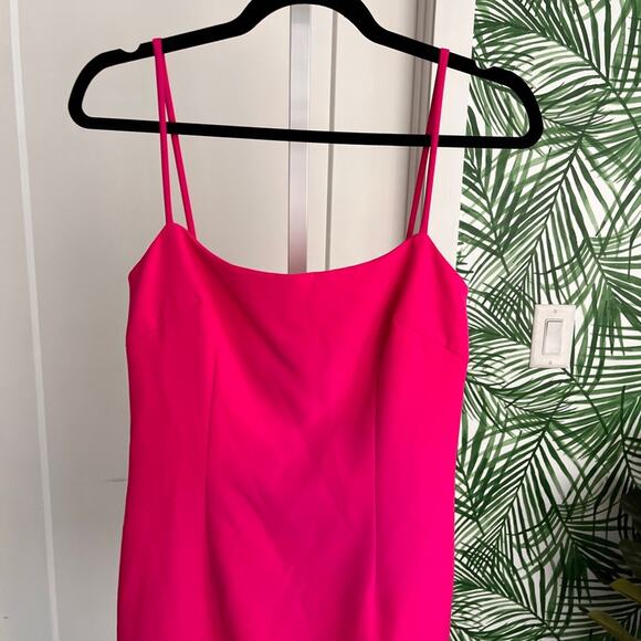 Milly Hot Pink Lucy Mini Dress Size 2 - Picture 3 of 9